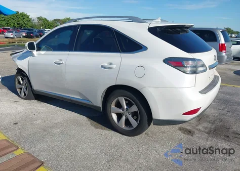 2012 Lexus Rx 350 z USA, uszkodzony, nr VIN 2T2ZK1BA0CC070925